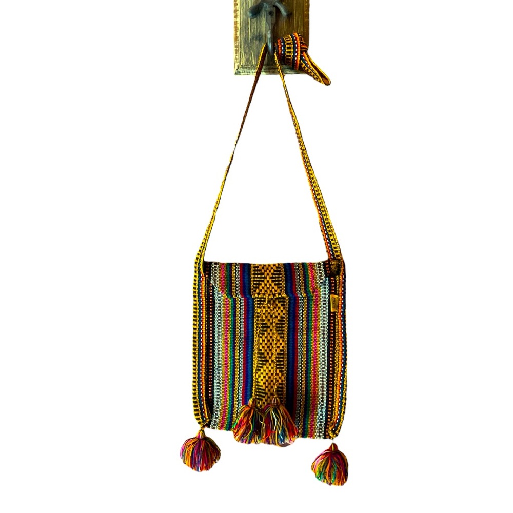 Pinzon Knit Cotton Crossbody Bag Purse